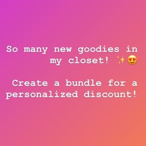 ✨BUNDLE FOR DISCOUNTS✨